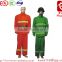 97type Green Orange Comfortable fabric 100% cotton fire fighting suit for fire man