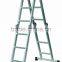 WR2397A-IGS Multi-Function Aluminium Ladder Folding Agility Ladder With Steel Platform Step Ladder