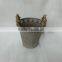 2016 New grey/white wash Metal/tin flower planter pots