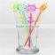 Party Decorative cocktail hot sale plastic rudder picks