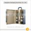Hot Sale Large Capacity Leather Wine Carrier Gift Box For Whisky