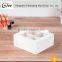 Multifunctional marvelous wooden storage box with compartment