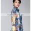 2017 fashion oem fleece sublimation ladies fitted yoga jacket