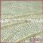 Yellow shining roset soft tricot lace, swiss voile lace fabric for dress