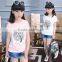 beautiful girl t-shirt latest fashion long top design new products 2016