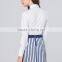Wholesale fashion close-fitting shirt for office ladies,images of ladies casual tops