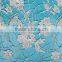 Made in China african embroidery tulle dress fabric with hole