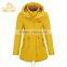 Factory Dirct 2017 women style outdoor waterproof and windproof jacket
