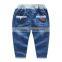 S33449W Boys Jeans Casual Elastic Waist Fashion Ripped Denim Pants