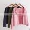 Runwaylover EY1007C Europe Style 2016 Women Fashion Pure Color Suede Jackets