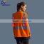Reflective flashing led safety working vest