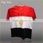 New summer crystal design Arab flag pattern t-shirt boys Egypt flag arab strap t shirt