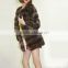 High quality fox fur coat/winter coats for women
