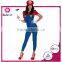 New design lady cartoon cosply costume high quality wholesales