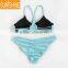 Women Reversible Swimwear Cheeky Butt Bikini Push Up Butt Lift Swimwear