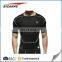 Custom Moisture Wicking Fitness Clothing Polyester Spandex Muscle Compression Gym Mens T Shirts