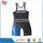 custom design mens wrestling singlet sublimation tight suits