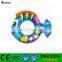 PVC inflatable cheap beautiful fish shaped swim tube for kids' summer water toys
