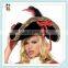 Women Halloween Party Cheap Fancy Black and Red Pirate Hats HPC-0267