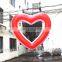 2018 hot sale LED inflatable heart for wedding decoration