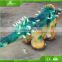 2016 NEW Mechanical interactive dinosaur coin operated kiddie rides animatronic zoo animal scooter