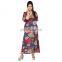 Plus Size Handmade Casual Wear Women's 100%Cotton Stylish Dress Long Kaftan Beach Wear Sexy Stylish Dress Kaftan Maxi Gown