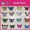 2017 Embroidered 3d Effect Applique Hot Fix/iron on Custom Butterfly Patch