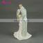 A07379 Stock Market Porcelain Bride Groom Wedding Doll Cake Topper