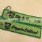 Newest cheap embroidery woven keychain manufacturers in china