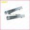 Wholesale Fashion High Quality Polish Stainless Steel Blank Tie Clips With Three Color