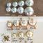 10-18mm Fashionable pearl decoration for lady footwear shoe accessories