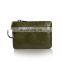 Genuine Leather Coin Purse Mini Pouch Change Wallet with Key Ring