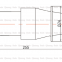 20Khz 1500w Industrial Welding Piezo Ultrasonic Transducers 3/8-24UNF , High Temperature