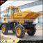 Hot sale 4X4 10Ton Off Road Dumper Truck with rotary bucket