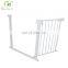 Adjustable pet friendly baby gate for child safety folding pet gates