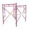 ASP-09-007 Construction Scaffolding 1700*1219 Steel Door Frame Scaffolding