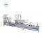 High precision CNC aluminum profile window door double head mitre cutting saw machine for aluminum fabrication