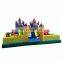 Super hero moonwalk attractive jumping inflatable castle