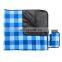 Outdoor Folding Fleece Camping Mat Large Custom Waterproof Blanket Fleece Picnic Blanket