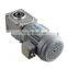 ZD F3 AC Induction 0.75kw,750w Hypoid Gear Motor with Right Angle Hollow Shaft Helical Gear