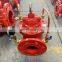 Red Hydraulic Flow Control Slow Close Silent Check Valves For Fire Fighting