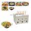 Hot Sale 6 Grids Whosale Pasta Warmer Machine Restaurant Pasta Cooker Gas