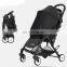 Newst Model Aluminum Frame High Landscape Luxury Prams 3 in 1 Baby Strollers With Car Seat