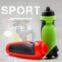 Squeeze plastic sports bottle