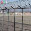 Welded Wire Mesh Airport Fencing Razor Barbed Wire Prison Fence