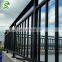 Powder coating Black color Steel handrail iron balcony balustrade railing