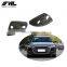 For Audi A6 C8 A7 A8 2018 2019 carbon fiber Car Side Rear View Rearview Mirror Cover Replacement  without lane assistant