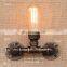 Retro Design Vintage Industrial Pipe Wall Lamp for Decoration