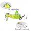 Fast delivery 3d eyes grasshopper  cricket Insect Baits loating sea bass black minnow lure