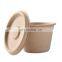 Sunkea disposable lunch packing bamboo fiber bowl